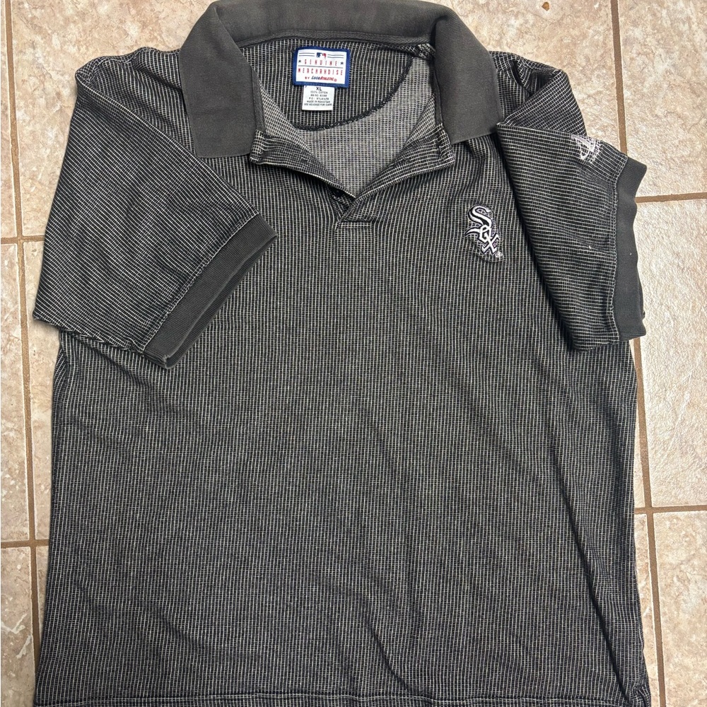 Chicago white socks polo